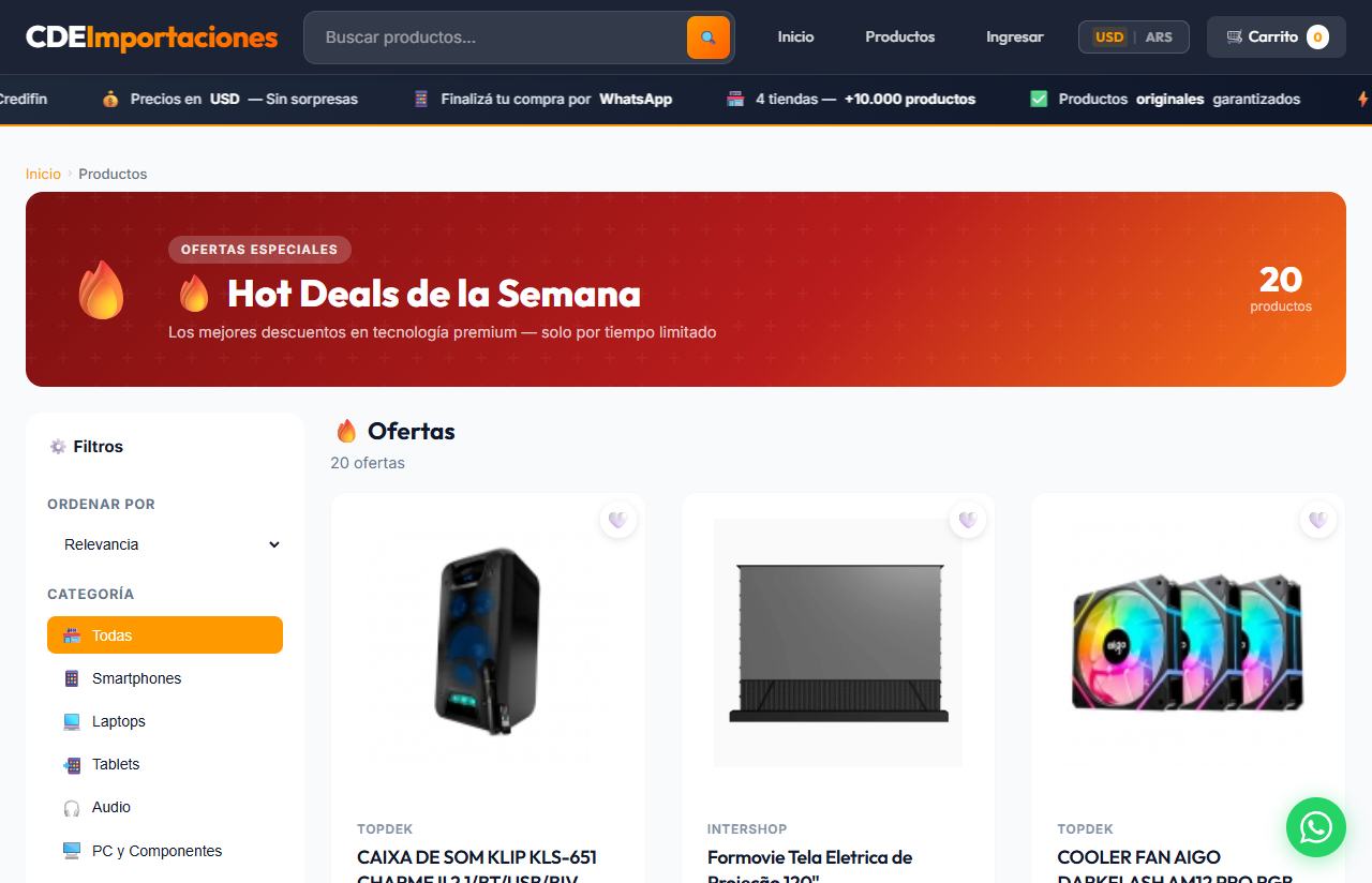 CDE Importaciones — Ofertas de la semana