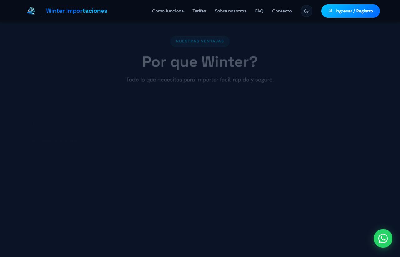 Winter Importaciones — Productos populares
