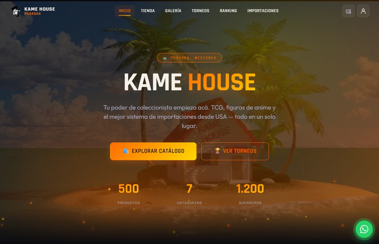 Kame House — Tienda TCG & anime