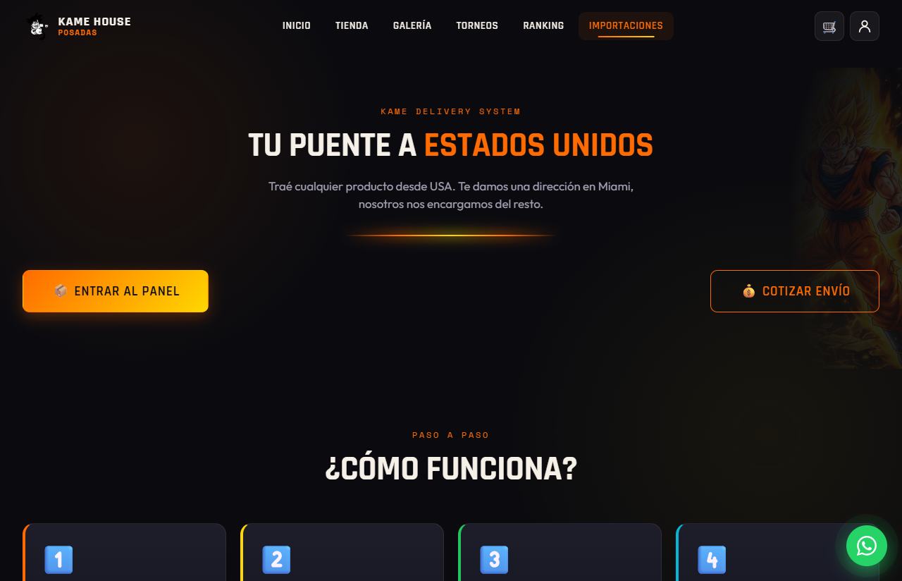 Kame House — Importá desde USA
